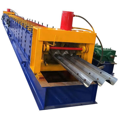 شراء 2 موجة الطرق السريعة الحواجز تشكيل آلة 3 موجة الفولاذ W حزمة لوحة رول تشكيل آلة online manufacture
