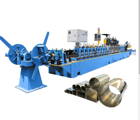 شراء آلة تشكيل أنابيب الفولاذ الكربوني آلة تشكيل مطحنة ERW صناعة الأنابيب online manufacture