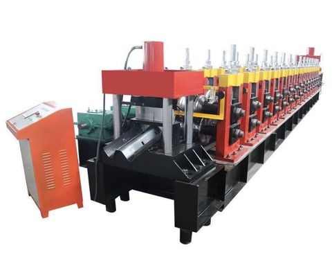 شراء 10 - 30m/min حواجز الطرق السريعة آلة تشكيل حواجز الطرق السريعة online manufacture