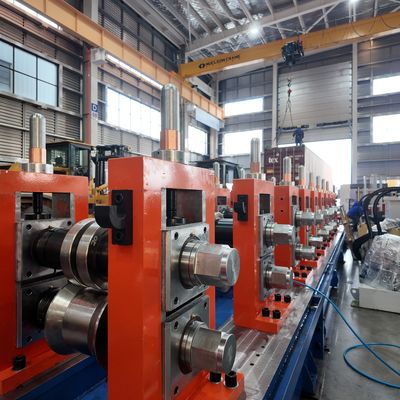 آلة تشكيل البورلين عالية السرعة مع تحكم PLC والقطع الهيدروليكي